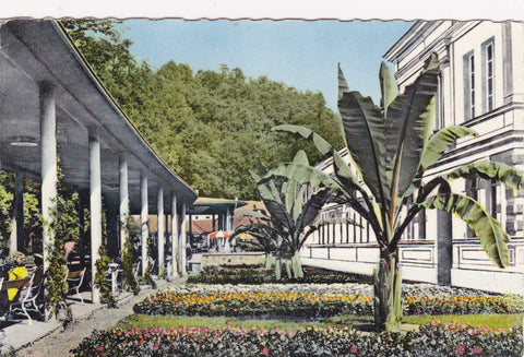 AK Heilbad Gleichenberg. Partie am offenen Wandelgang. (1960-61)