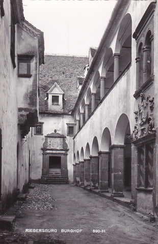 AK Riegersburg. Burghof.