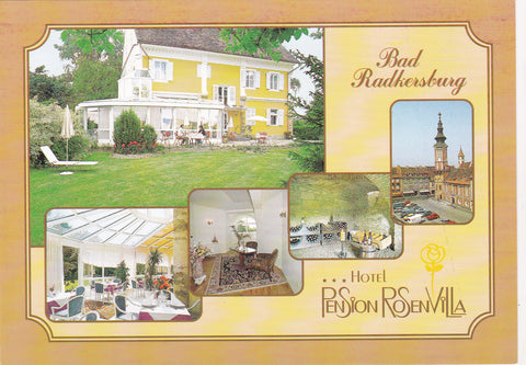 AK Bad Radkersburg. Bahnhofstraße 16. Rosenvilla.