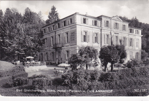 AK Bad Gleichenberg. Hotel Pension u. Cafe Annahof.