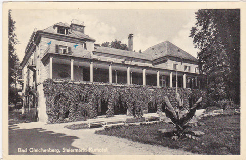 AK Bad Gleichenberg. Kurhotel. (1952-53)