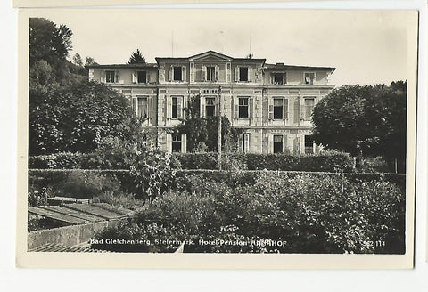 AK Bad Gleichenberg. Hotel Pension Annahof. (1949-50)