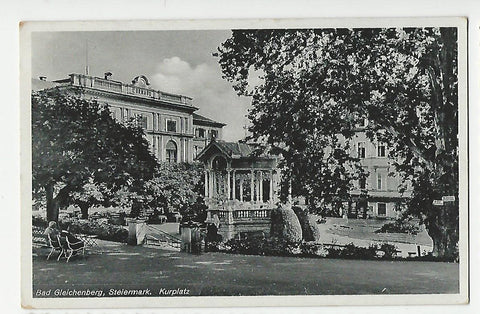 AK Bad Gleichenberg. Kurplatz. (1940/41)