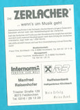 Autogrammkarte Die Zerlacher. Kirchbach.