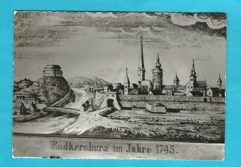 AK Radkersburg im Jahre 1745.