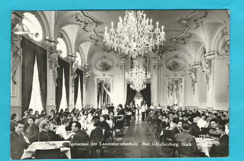 AK Bad Gleichenberg. Speisesaal der Landesberufsschule.