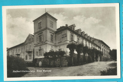 AK Heilbad Gleichenberg, Hotel Mailand. (1950)
