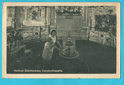AK Heilbad Gleichenberg, Constantinquelle. (1946)