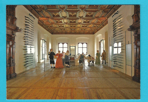 AK Riegersburg. Rittersaal mit Festtafel.