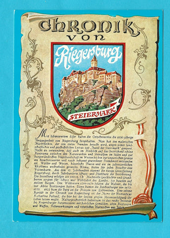 AK Chronik von Riegersburg.