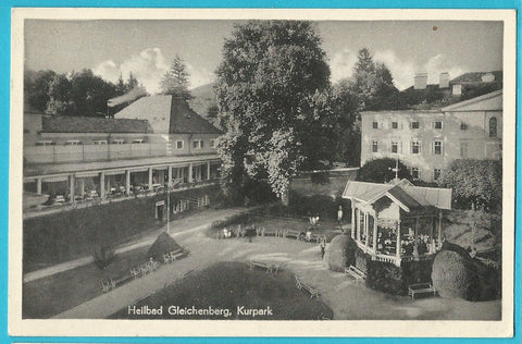 AK Heilbad Gleichenberg, Kurpark. (1950)