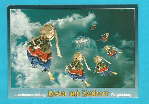 AK Riegersburg Landesausstellung Hexen und Zauberer. (1987)