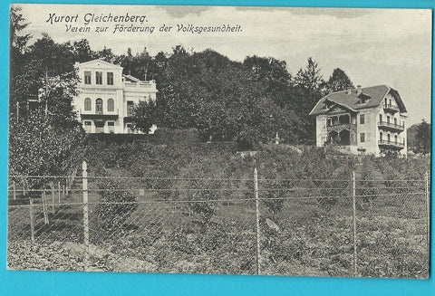 AK Kurort Gleichenberg. Verein zur Förderung der Volksgesundheit. (1919)
