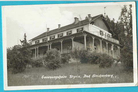 AK Bad Gleichenberg. Genesungsheim Styria.