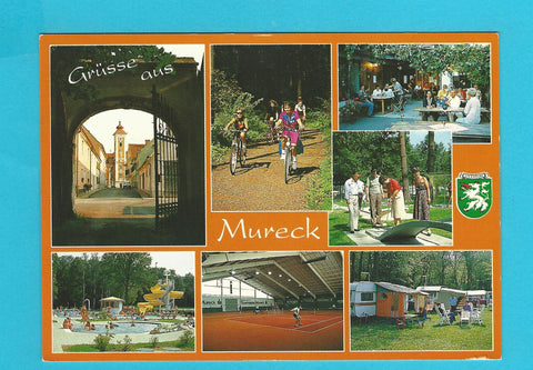 AK Grüsse aus Mureck.
