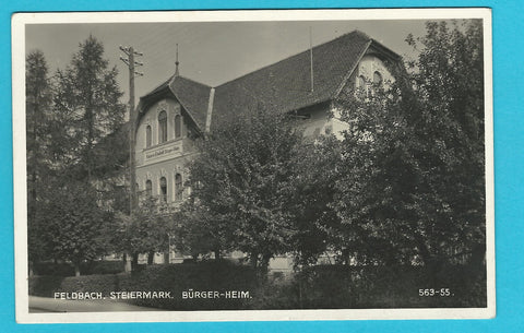 AK Feldbach. Bürger-Heim. (1932-33)