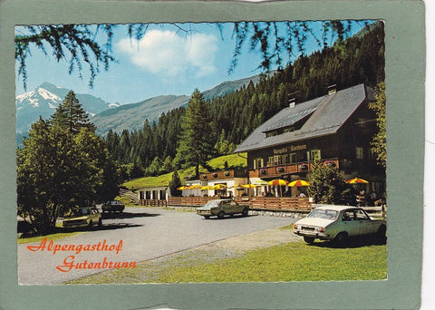 AK Mallnitz Alpengasthof Gutenbrunn. Bes. A. Glantschnig.