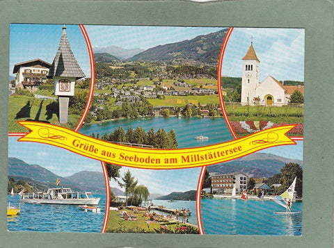 AK Grüße aus Seeboden am Millstättersee.