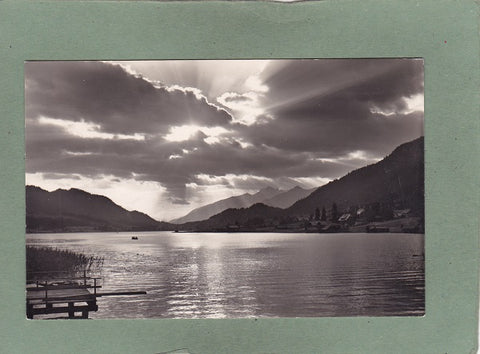 AK Abend am Weißensee.