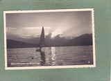 AK Sonnenuntergang am Millstättersee.