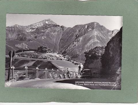 AK Grossglockner Hochalpenstrasse. Dr. Franz Rehrl Haus am Fuschertörl.