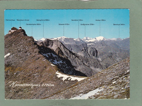 AK Hannoverhaus auf der Arnoldhöhe zwischen Mallnitz und Böckstein.