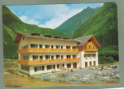 AK Flattach. Innerfragant. Hotel Badmeister. Besitzer: Sepp Walter.