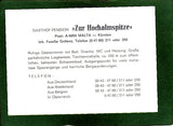 Werbe-AK Malta. Gasthof Pension Zur Hochalmspitze. Inh. Familie Gollenz.
