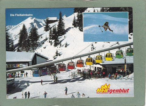 AK Heiligenblut. Fleißalmbahn. Mittelstation Rossbach.