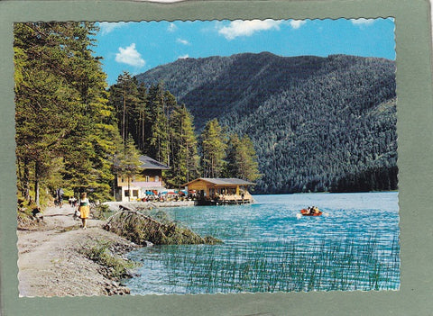 AK Gasthaus und Motorbootstation Ronacherfels, Weißensee.