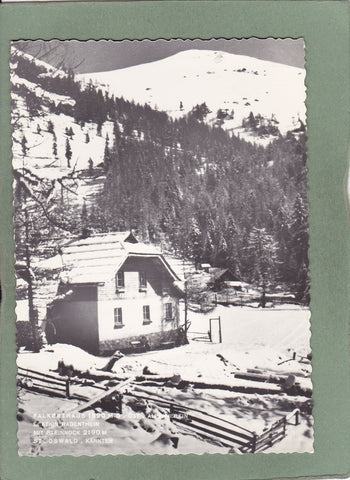 AK Falkerthaus mit Steinnock, St. Oswald.