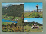AK Weissensee. Naggler-Alm und Drachsel Kreuz.