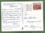 AK Oberes Drautal mit Weißensee und der Kreuzeckgruppe.