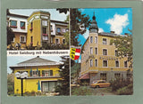 AK Spittal – Millstättersee – Goldeck. Hotel Salzburg mit Nebenhäusern, Tirolerstraße 12.