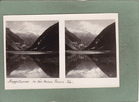 Stereo Foto Stappitzer See in den Hohen Tauern. Kä. 