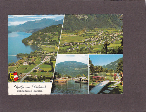 AK Grüße aus Döbriach. Millstättersee.