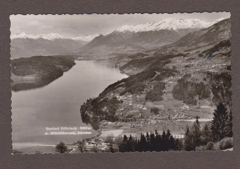 AK Seebad Döbriach am Millstättersee.