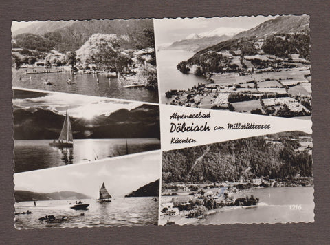 AK Albenseebad Döbriach am Millstättersee.