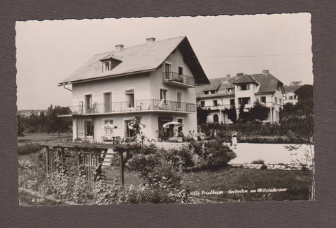 AK Seeboden am Millstättersee. Villa Friedheim.
