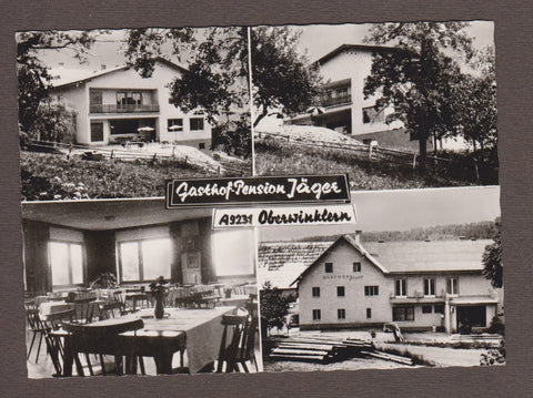 AK Oberwinklern. Gasthof Pension Jäger.