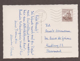 AK Seeboden. Blick von der Terrasse Seehotel Steiner geg. Tschiernock.