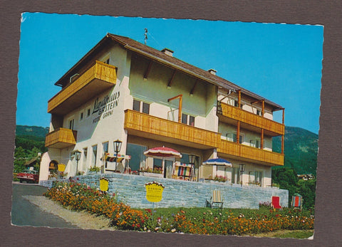 AK Seeboden/Millstättersee. Landhaus Gastein - Hotel Garni. Propr. H. K. Lercher.