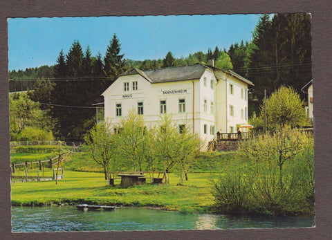 AK Seeboden am Millstättersee. Haus Tannenheim.