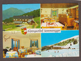 AK Alpengasthof Sommeregger. Josef Erlacher. Tschiernock - Treffling. Seeboden.