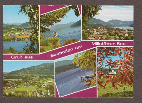 AK Gruß aus Seeboden am Millstätter See.