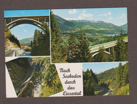 AK Nach Seeboden durch das Liesertal.