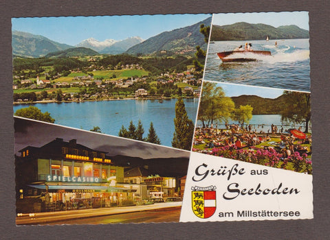 AK Grüße aus Seeboden am Millstättersee. Casino Rossmann.