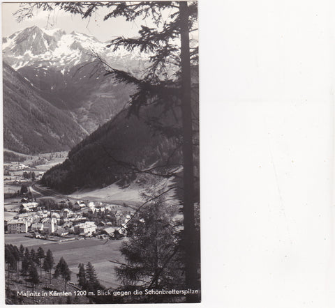 AK Mallnitz. Blick gegen die Schönbretterspitze.