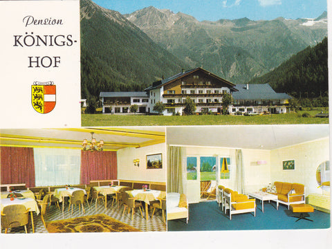 AK Mallnitz. Pension Königshof. J. Kritzer.