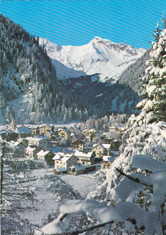 AK Wintersportort Mallnitz.